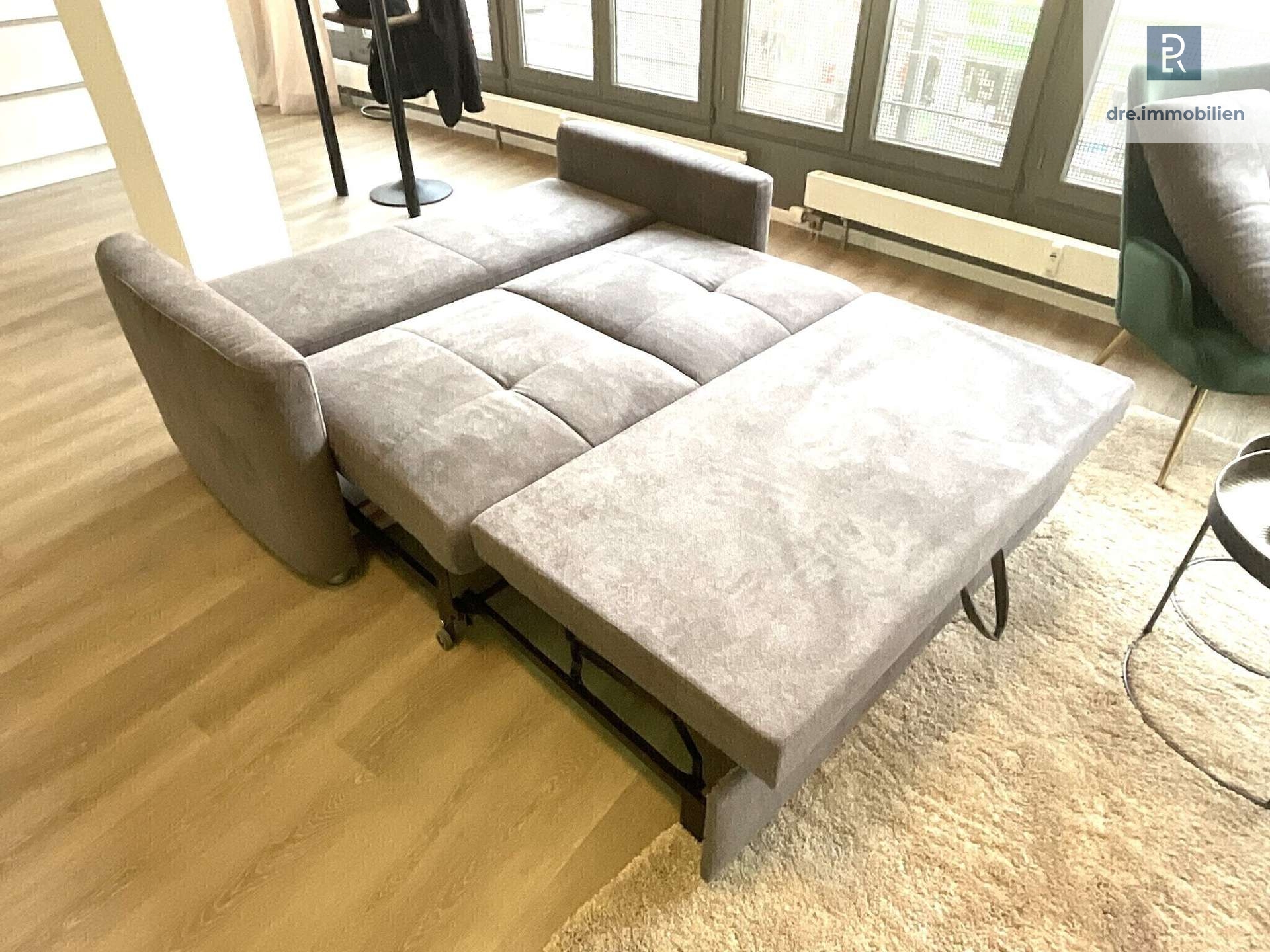 Couch ausgeklappt