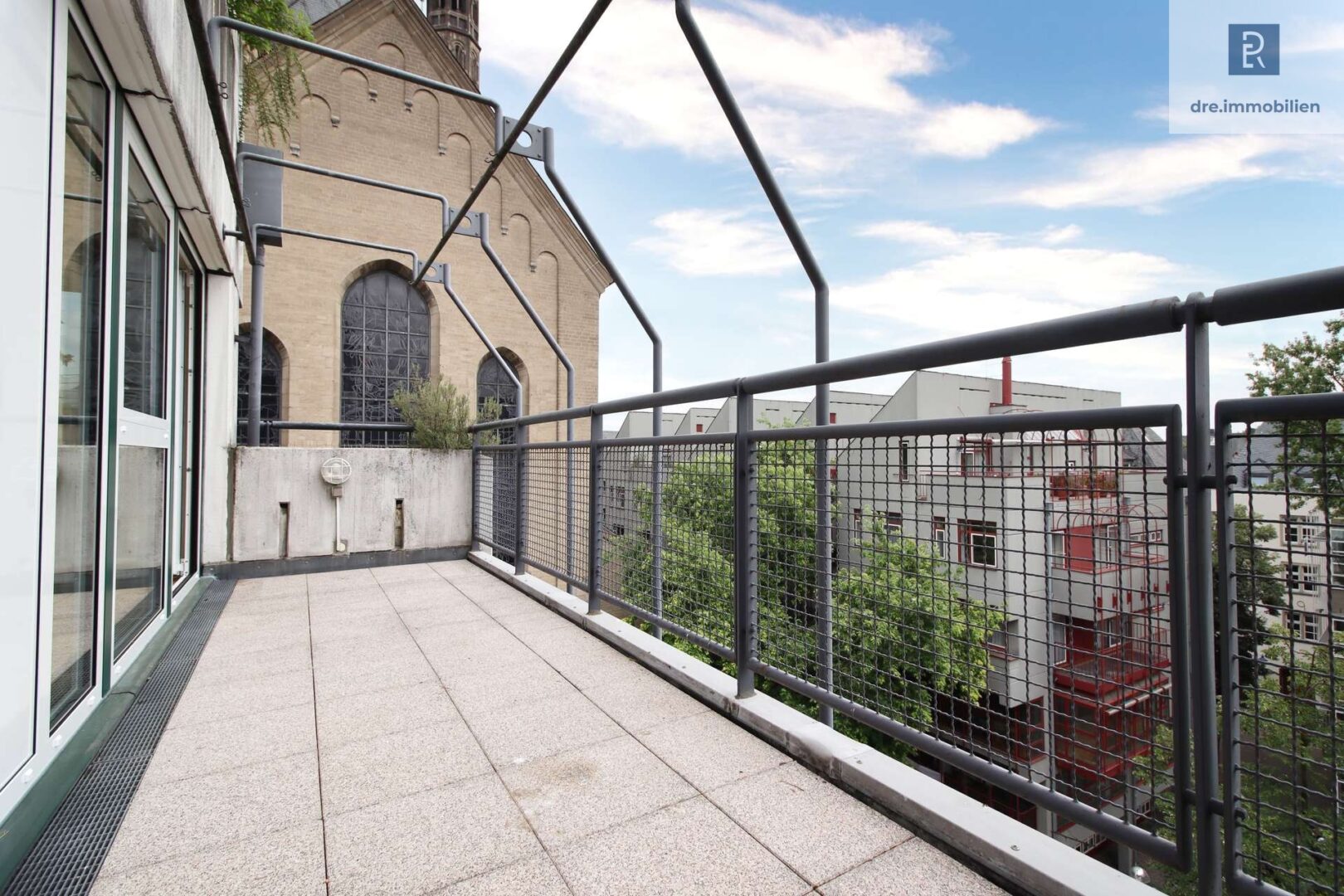 Balkon mit Aussicht auf Groß St. Martin