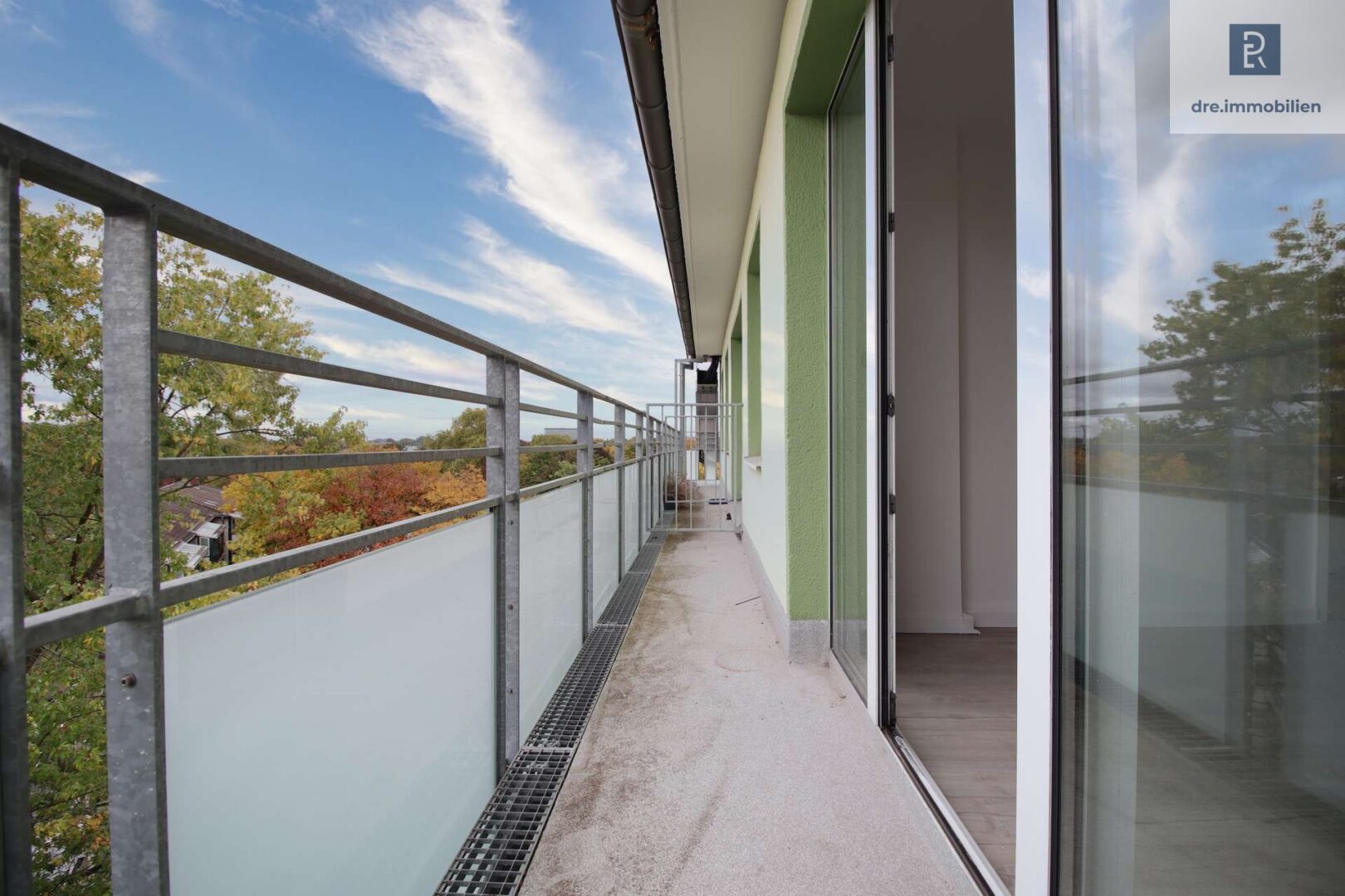 Kleinerer Nord-Ost-Balkon