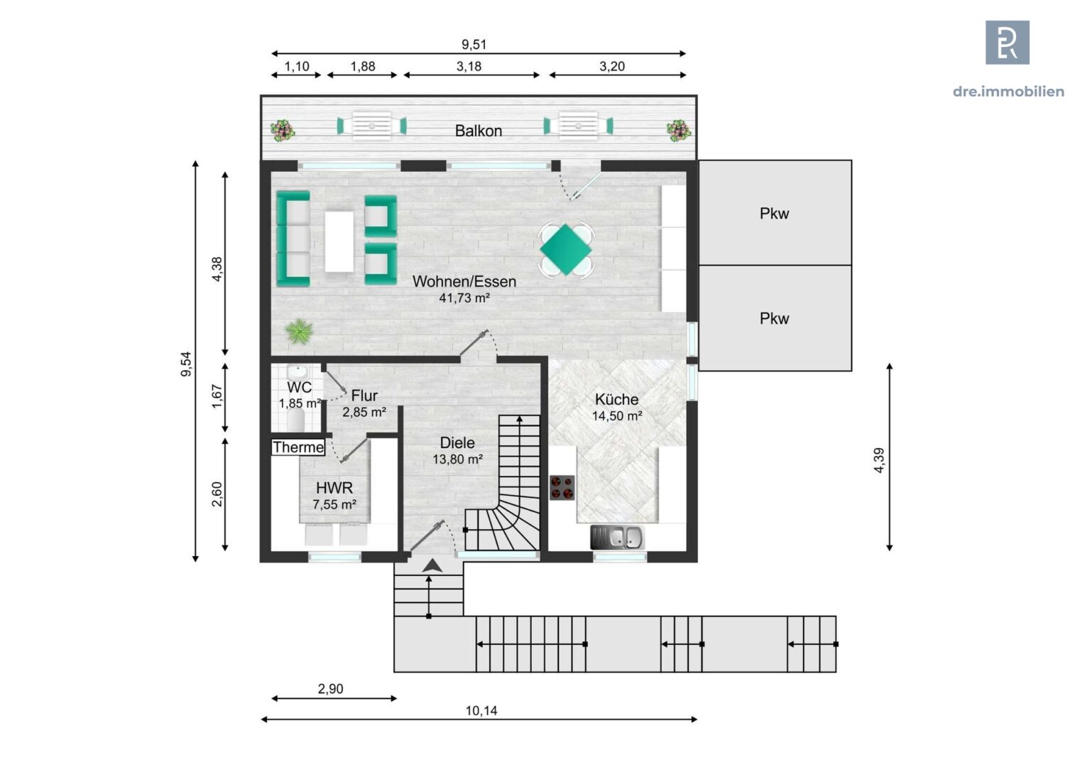 Grundriss EG