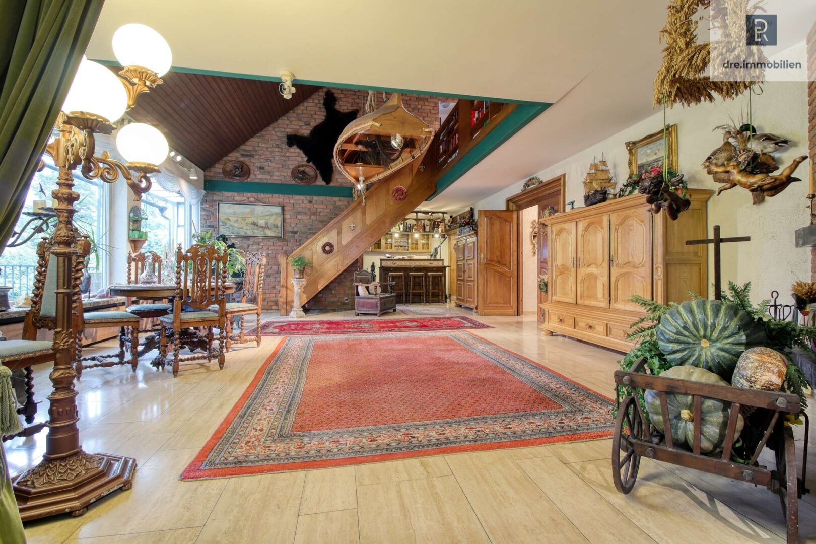 Blick in vorderen Wohnbereich