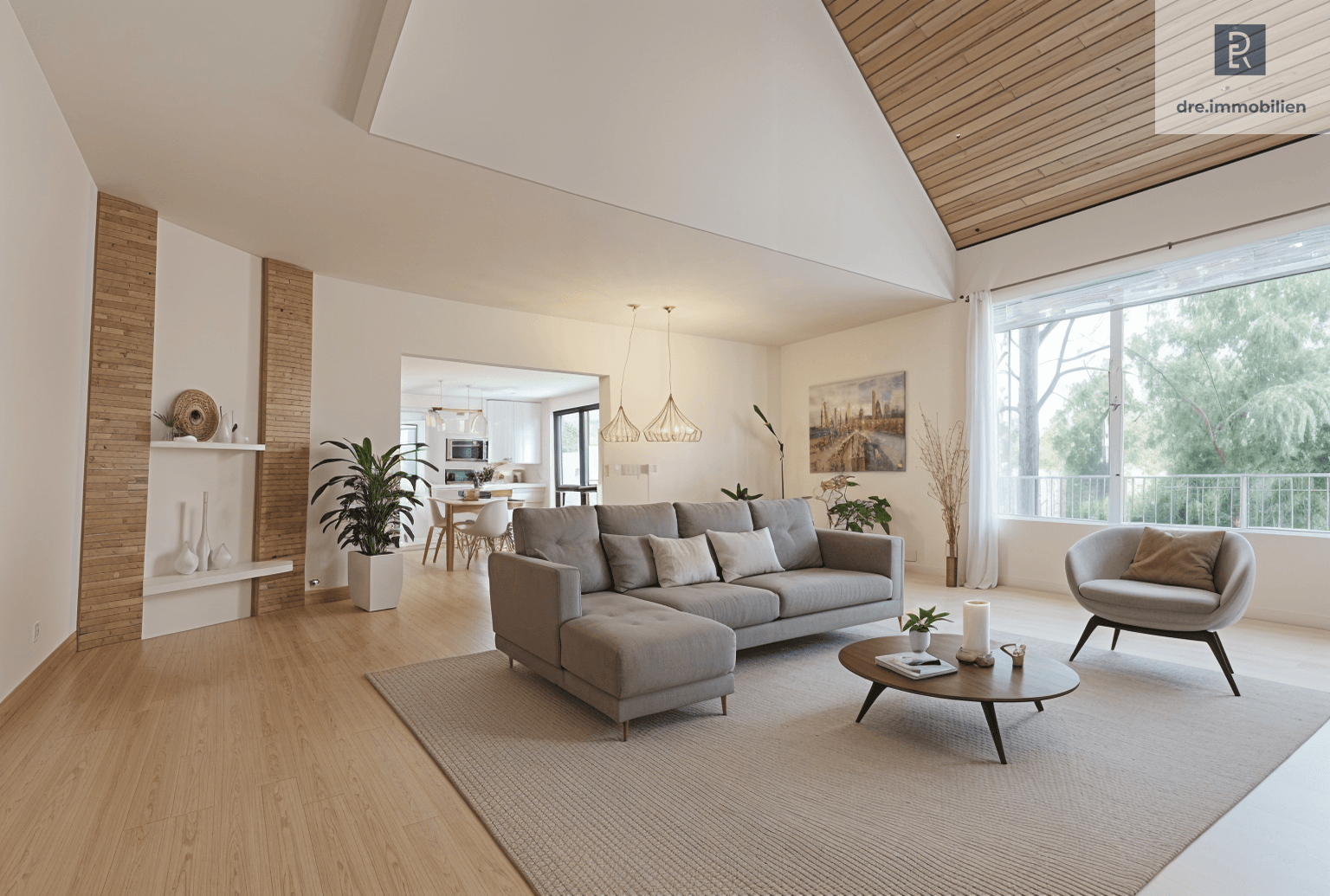 Vorderer Wohnbereich (KI-generiert)