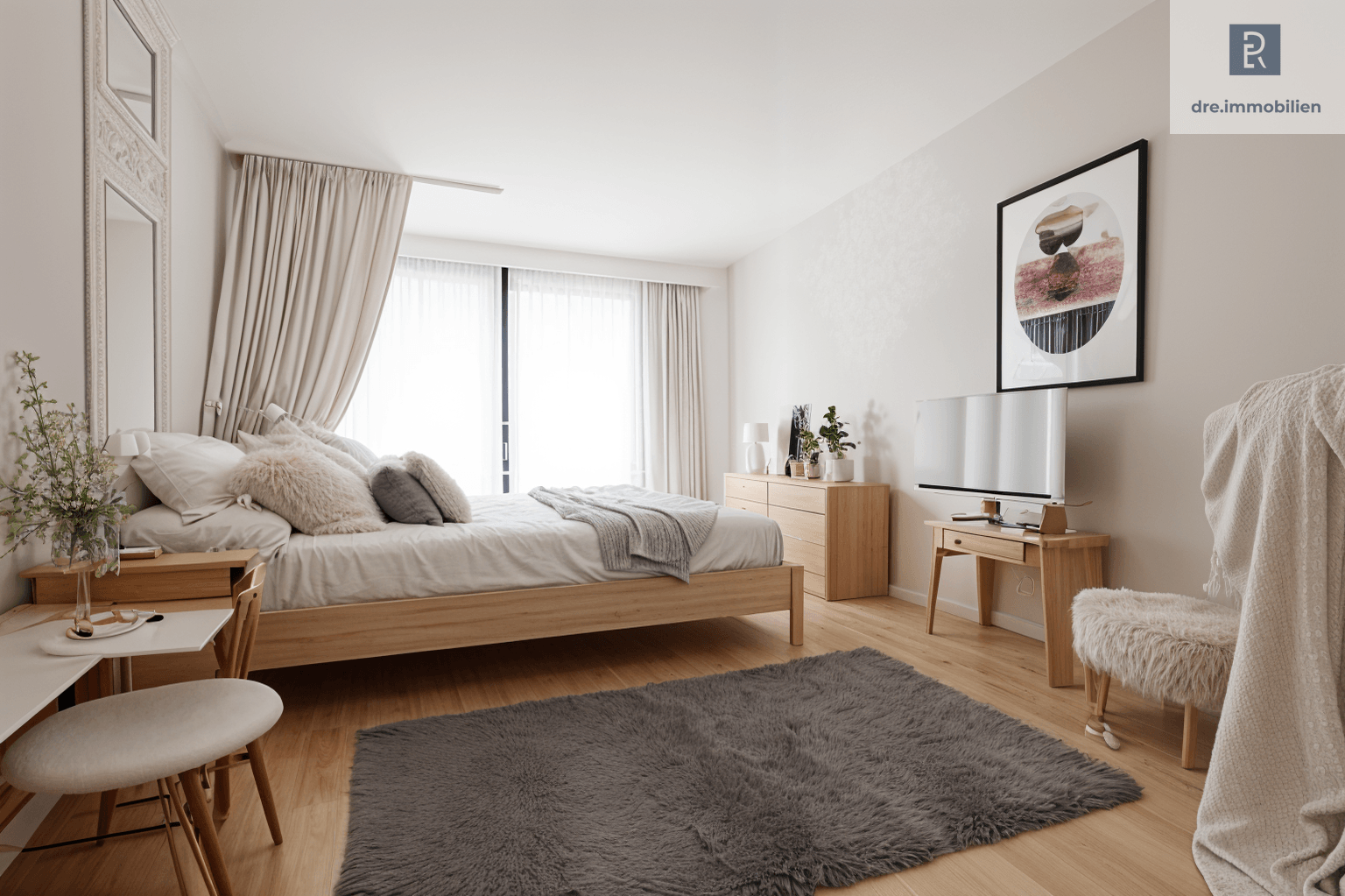 Schlafzimmer DG (KI-generiert)