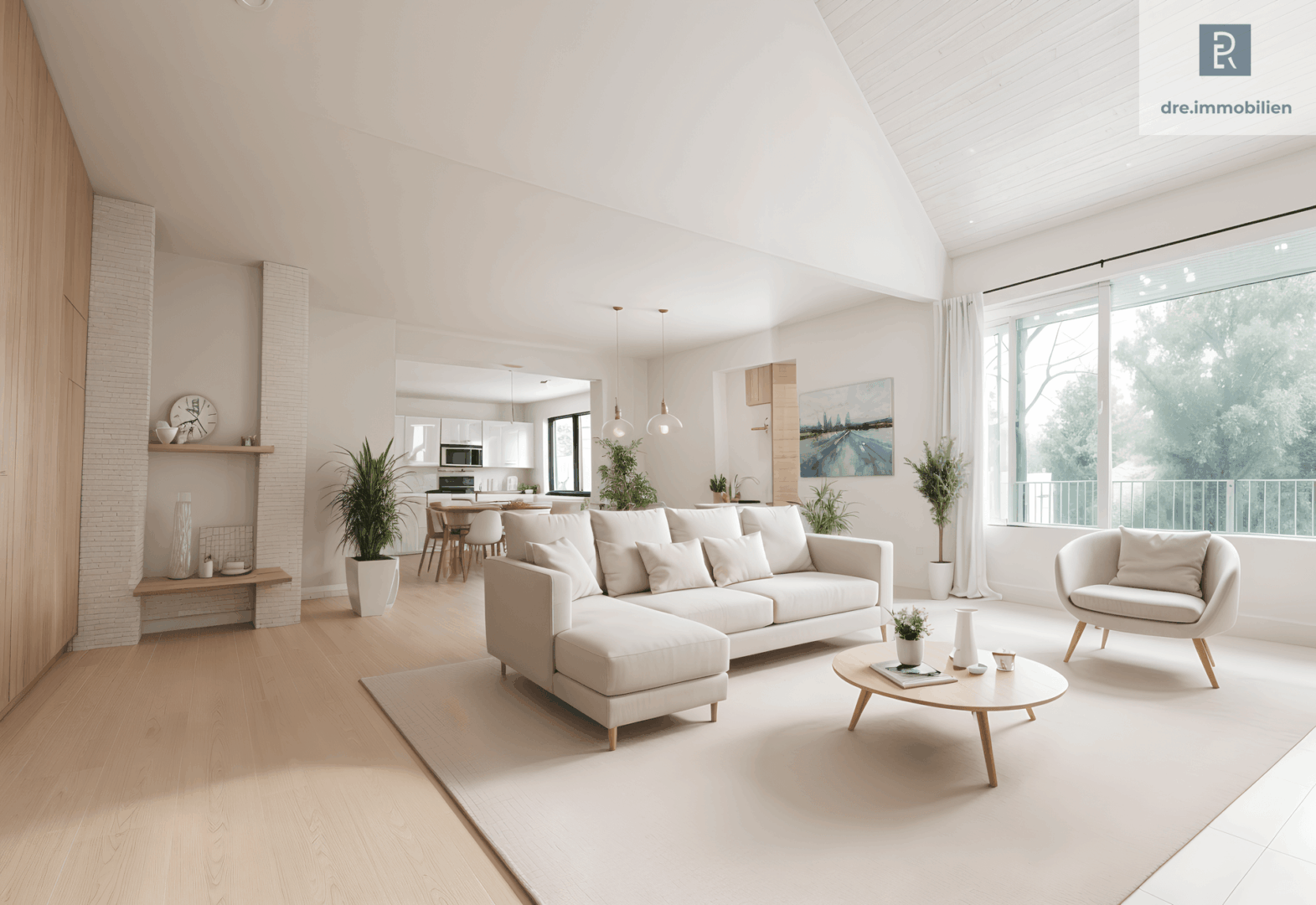 Vorderer Wohnbereich (KI-generiert)