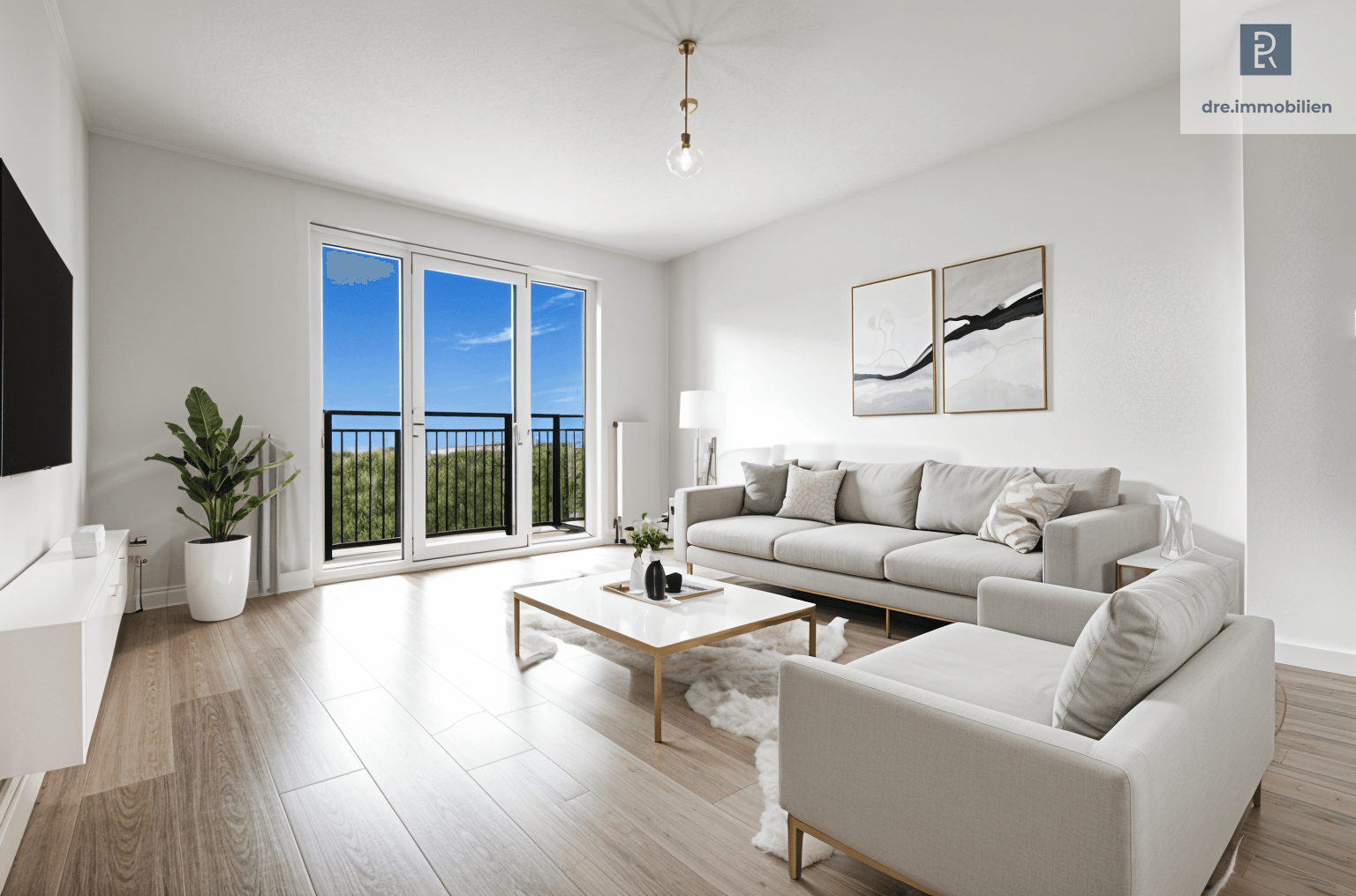 Wohlfühlspace über den Dächern Kölns (KI-generiert)