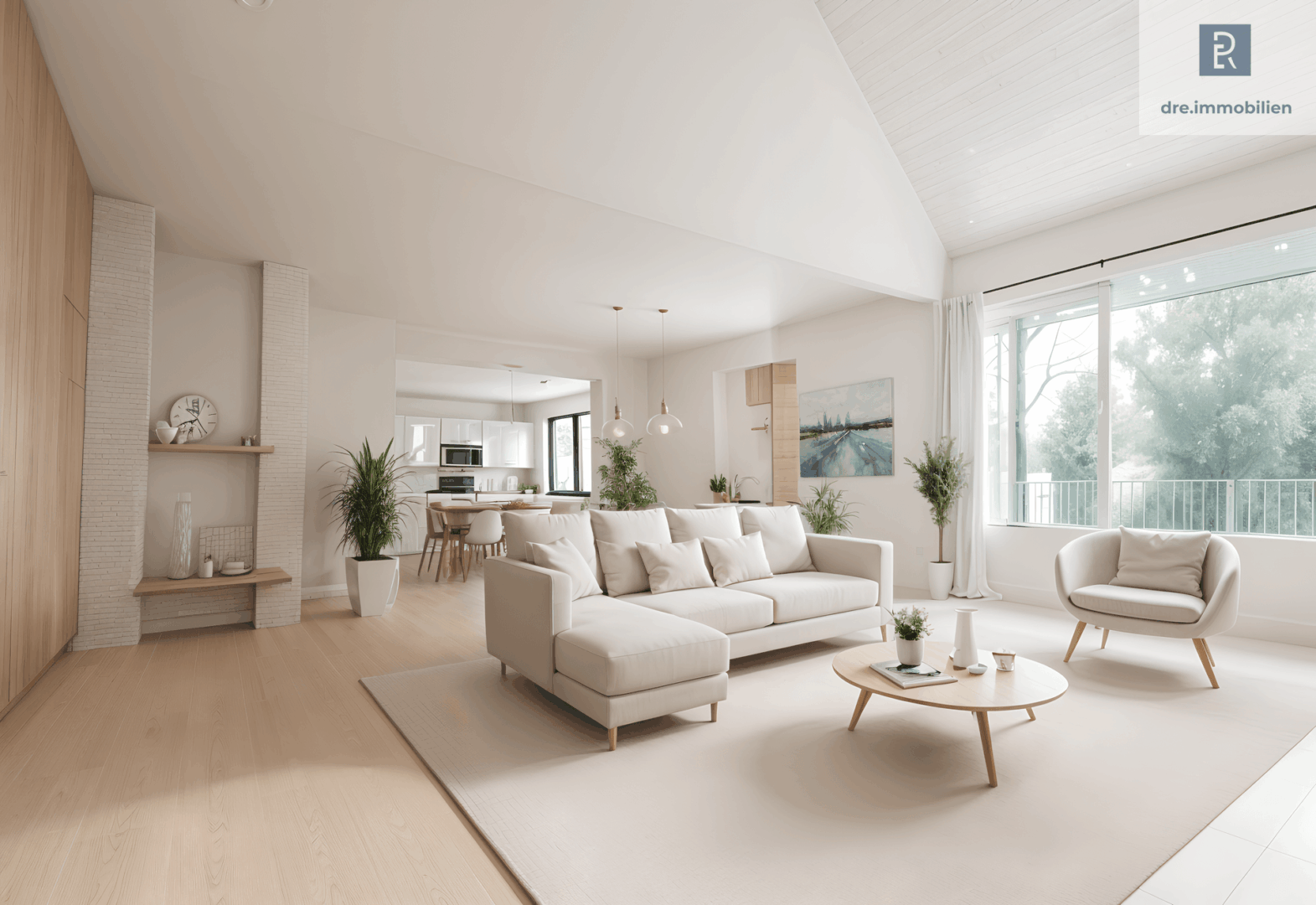 Vorderer Wohnbereich (KI-generiert)