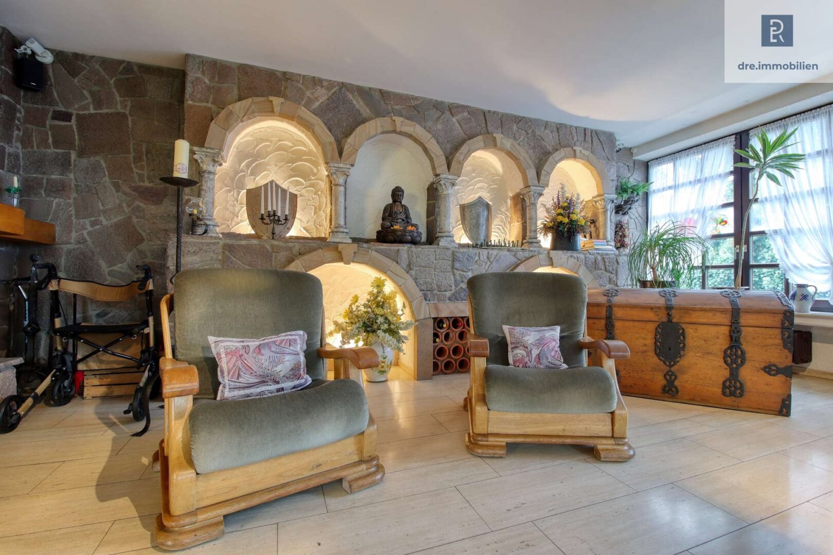 Hinterer Wohnbereich