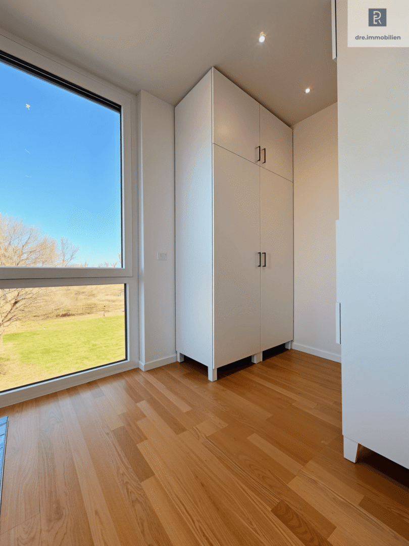 Blick aus dem Schlafzimmer