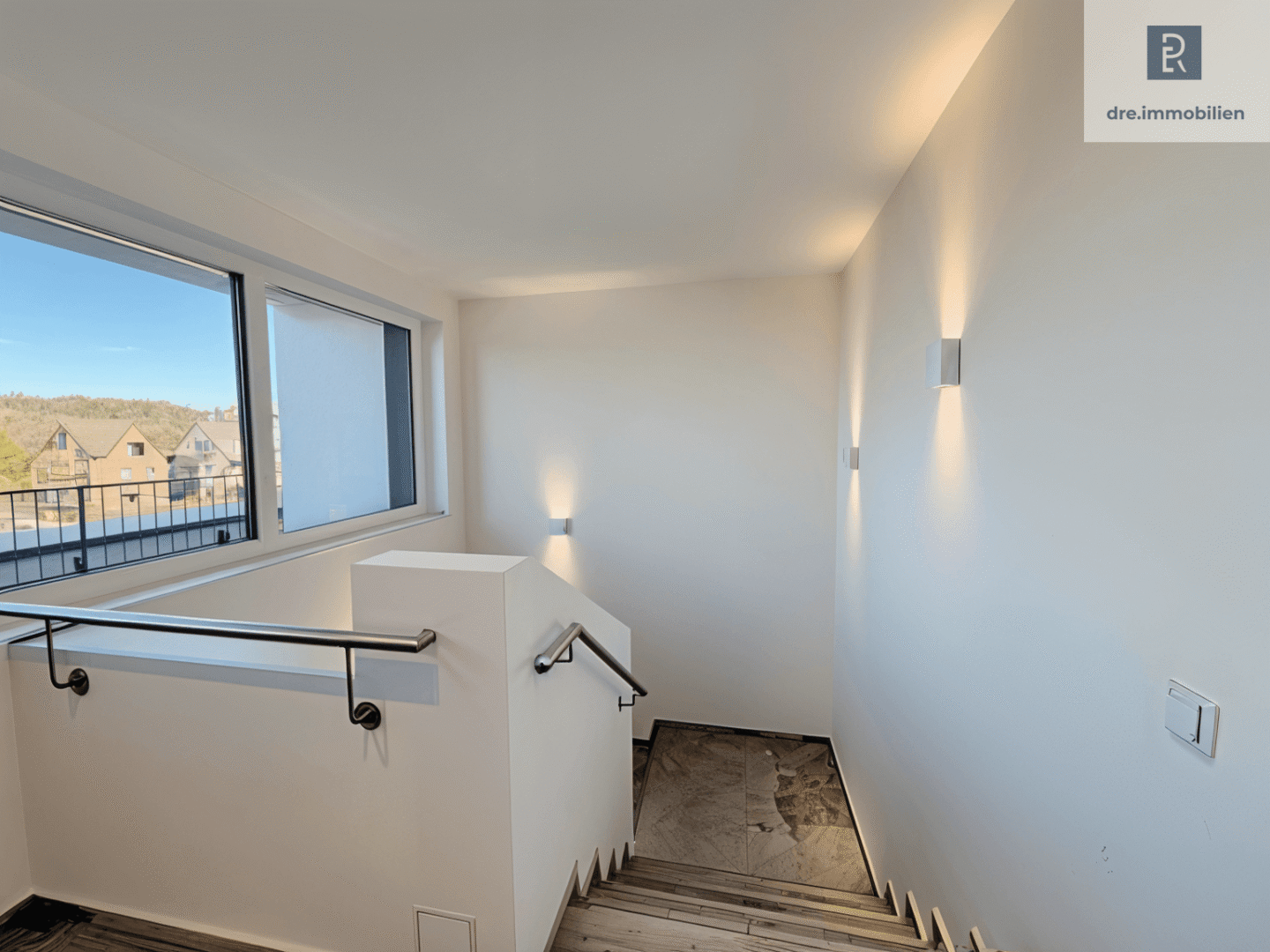 Modernes Treppenhaus