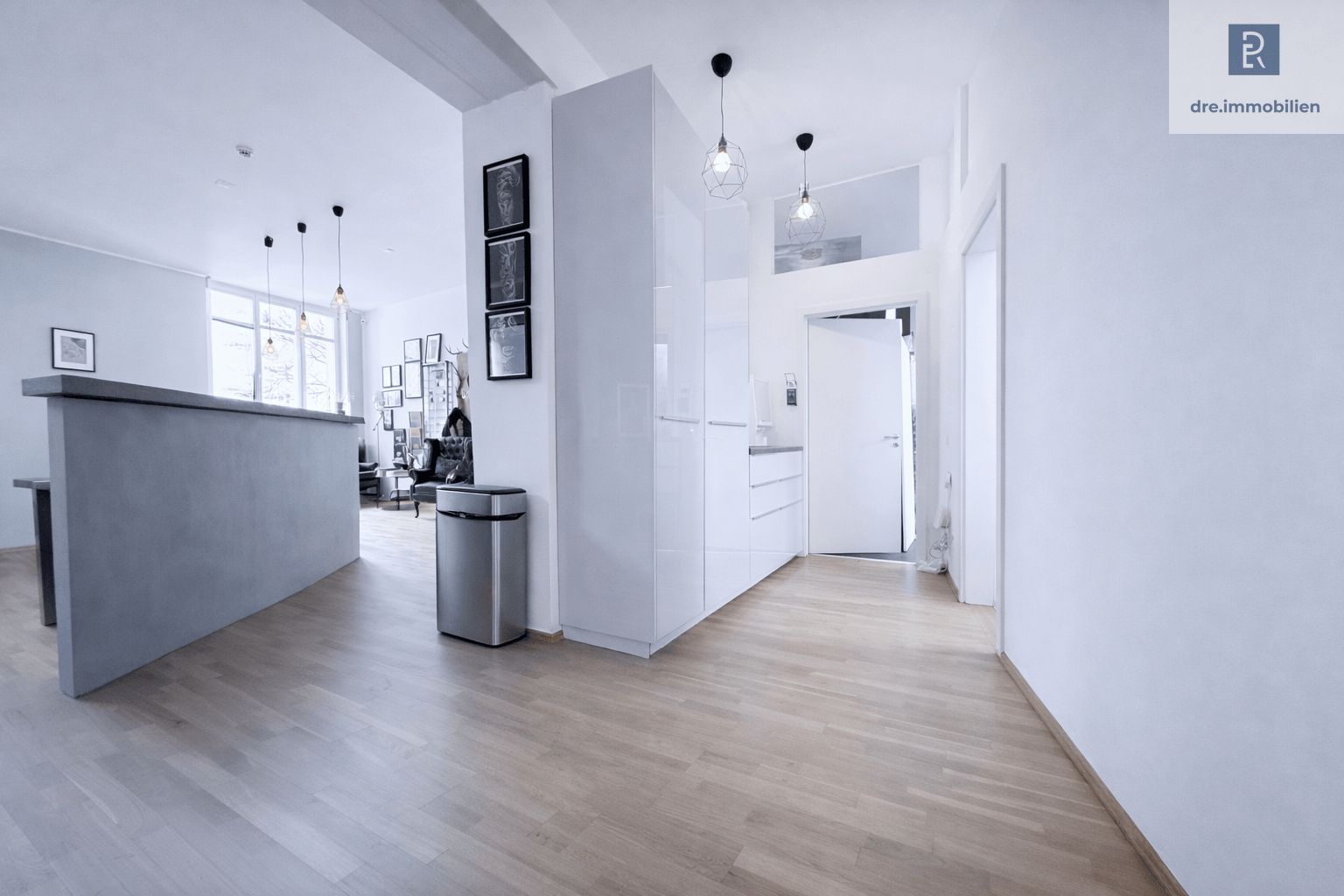 Blick in die Küchenzeile