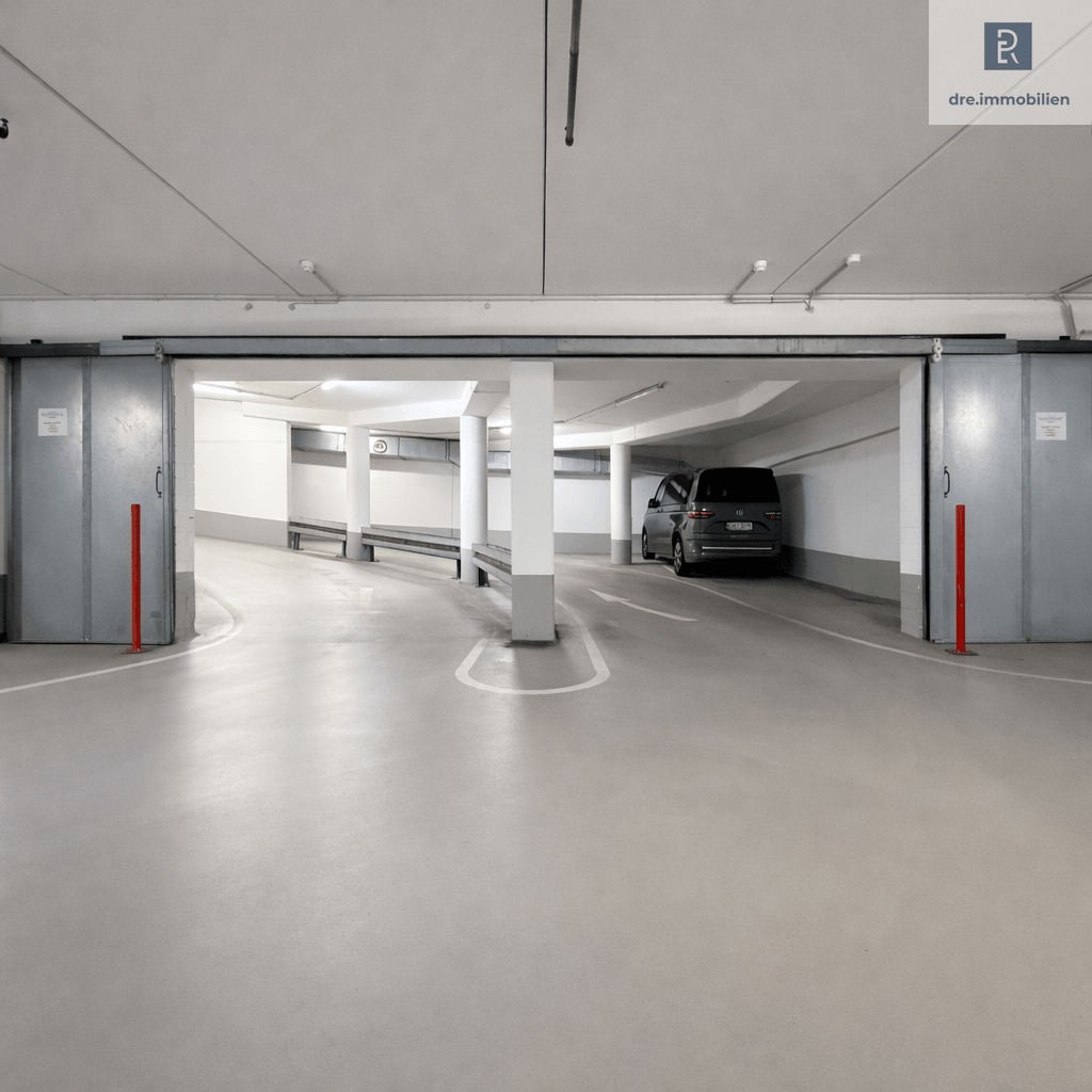 Großzügige TG Ein- und Ausfahrt