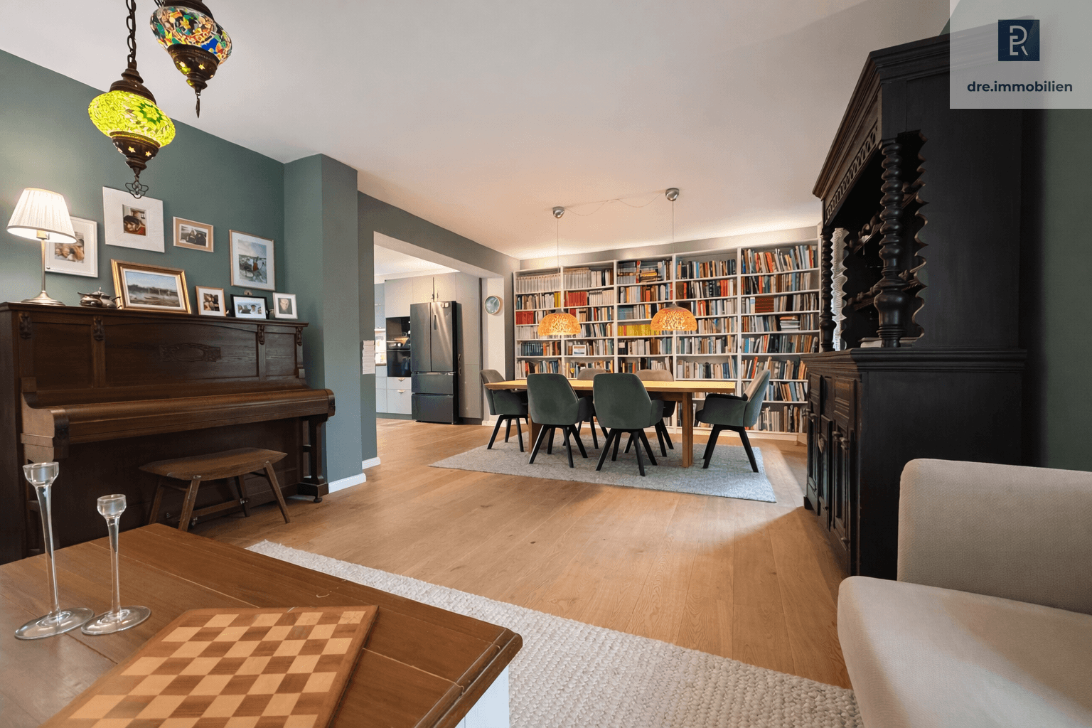 Blick auf den Essbereich