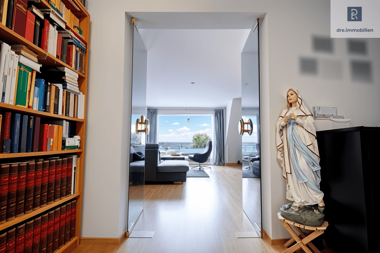 Flur: Fließender Übergang in den Wohnbereich