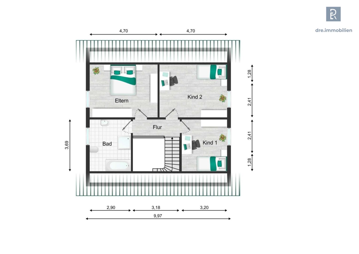 Grundriss OG