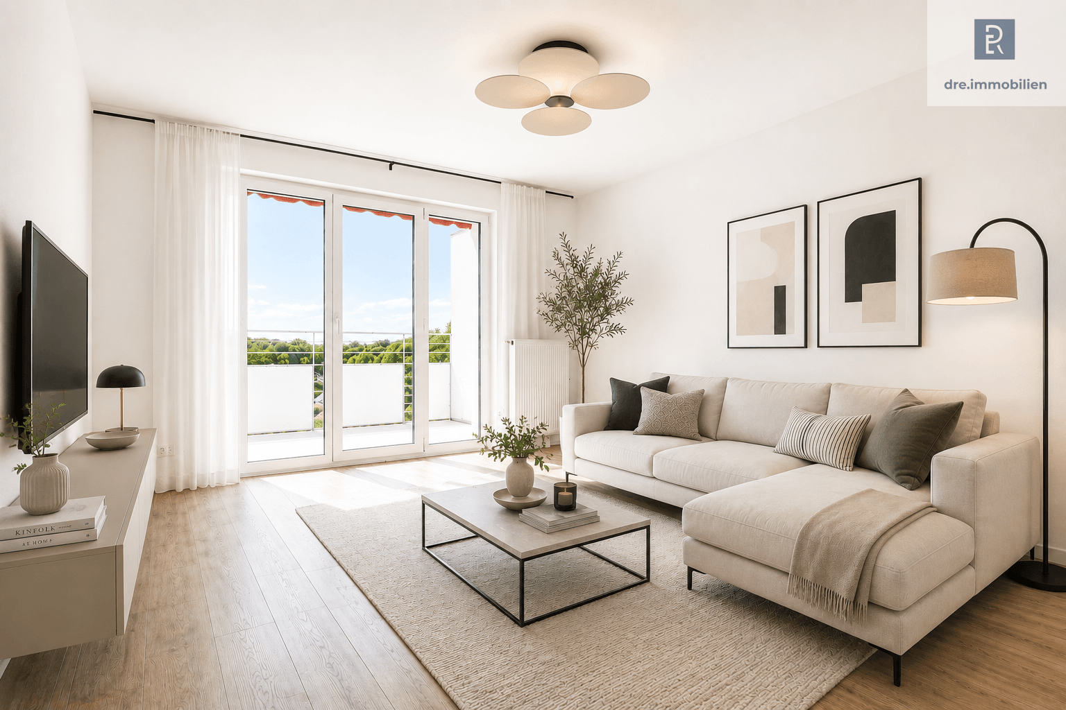 Wohnzimmer (KI-generiert)
