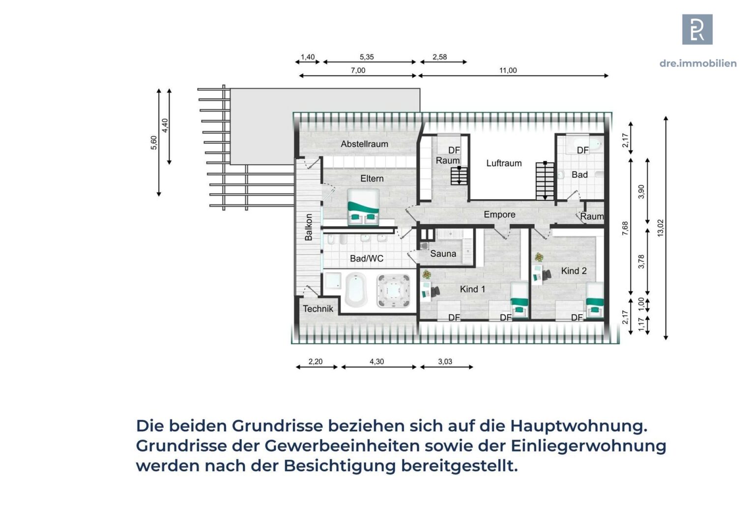 Grundriss DG