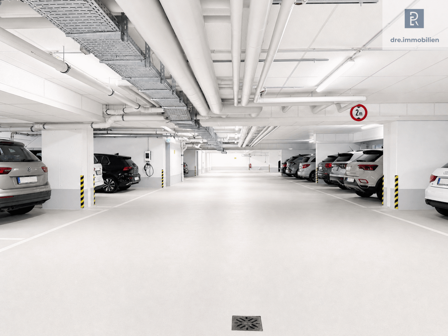 Tiefgarage (mit KI bearbeitet)