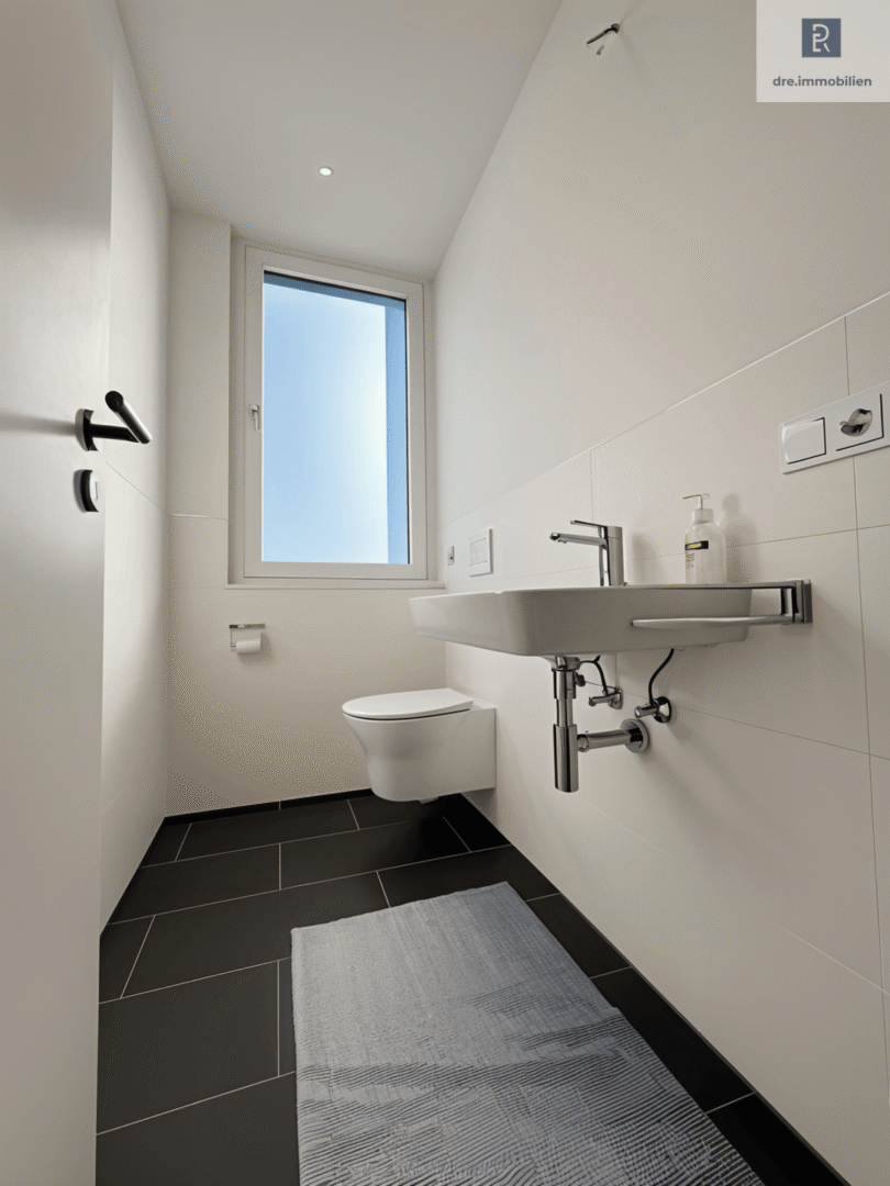 Separates Gäste-WC