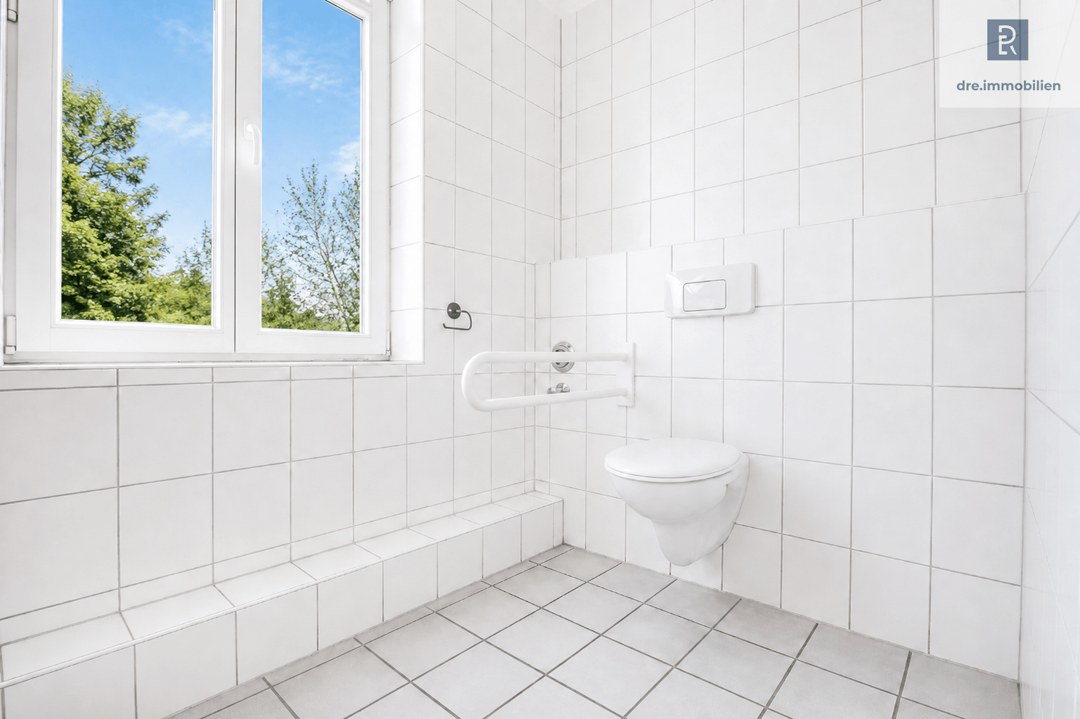 Barrierefreie Toilette