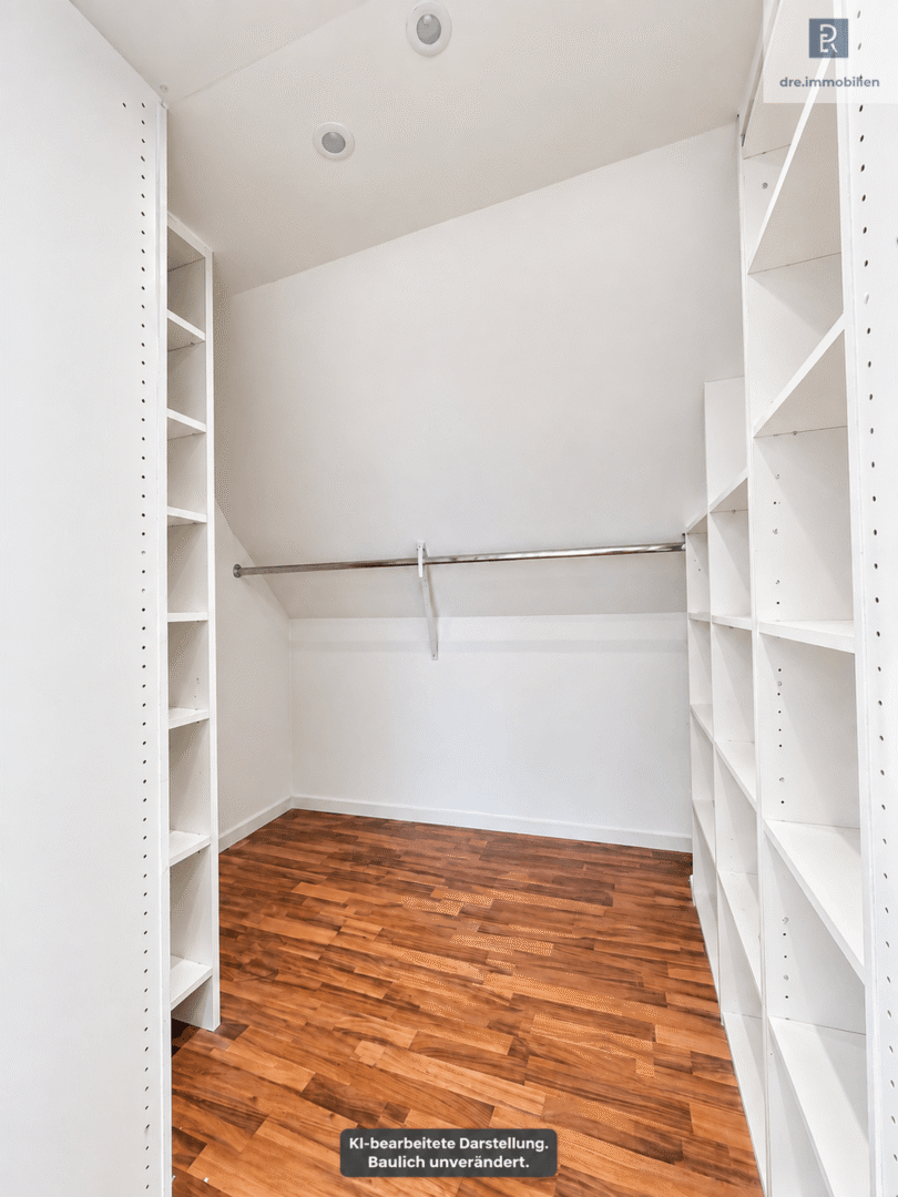 Begehbarer Kleiderschrank