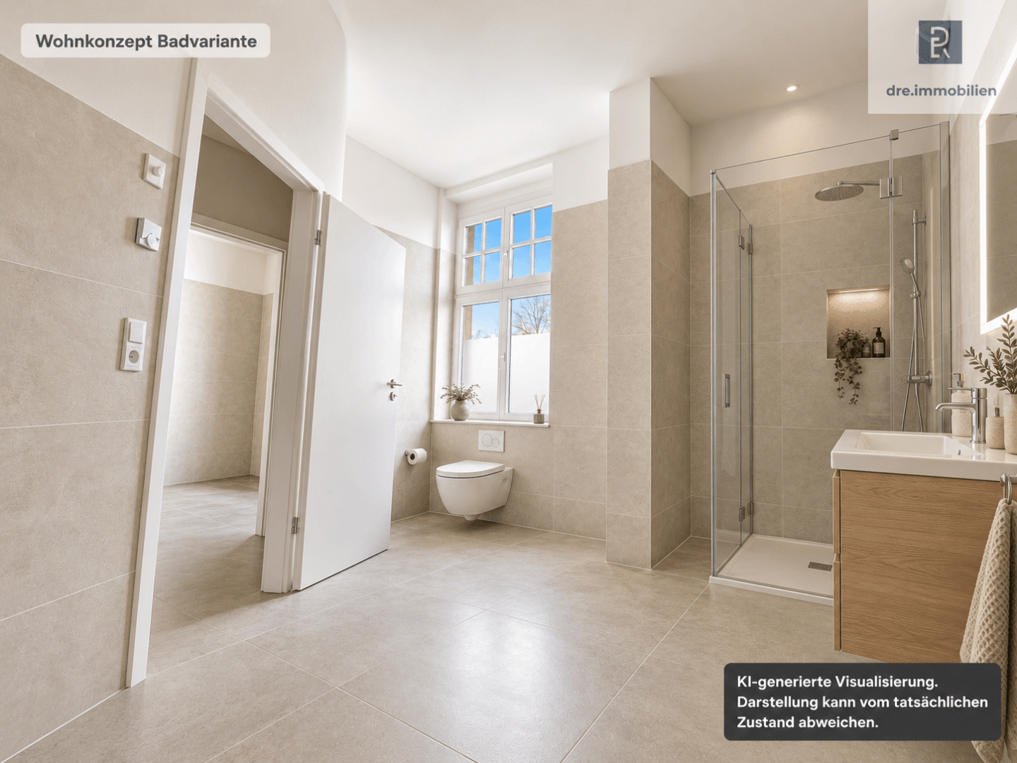 Visualisierung - Duschbad